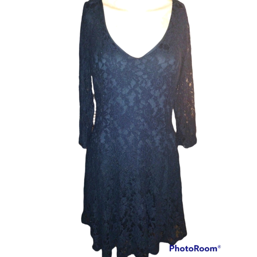Black Lace Dress